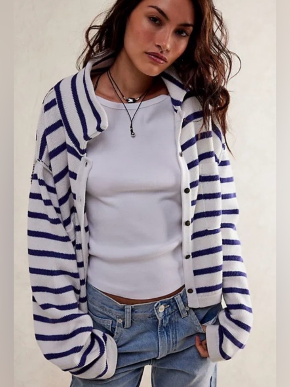 Free People We The Free Ariel
Cotton Cardi Size M